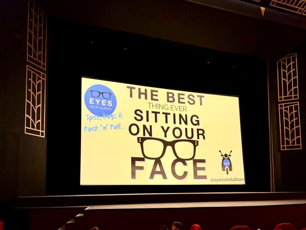 Odssey EYES on St Albans advertisement