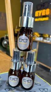 stacked bottles of Squeaky Clean, only available at EYES on St Albans
