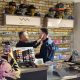 EYES on wearing them - glasses being fitted at EYES on St Albans