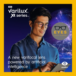 Varilux XR lenses from Essilor available at EYES on St Albans