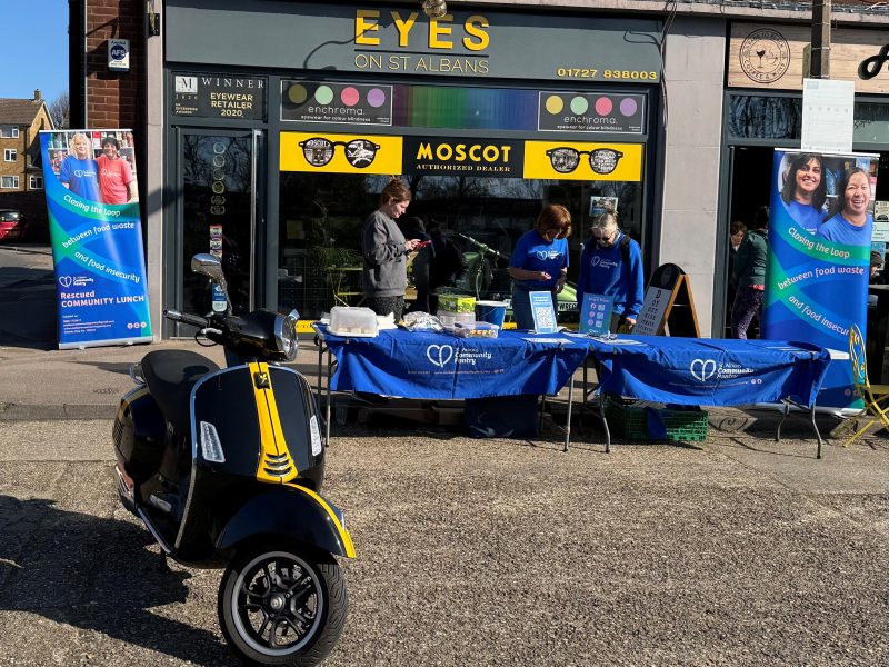 EYES on St Albans host a cake sale for St Albans Community Pantry
